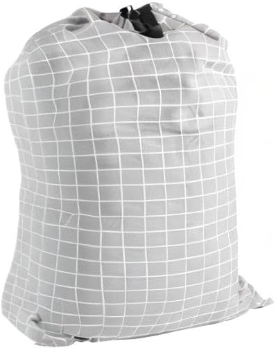 SWISSELITE Laundry Bag with Handle and Drawstring, Large Heavy Duty Laundry Bag, 28 x 40 Inches Travel Dirty Clothes Bag for Laundromat and Household