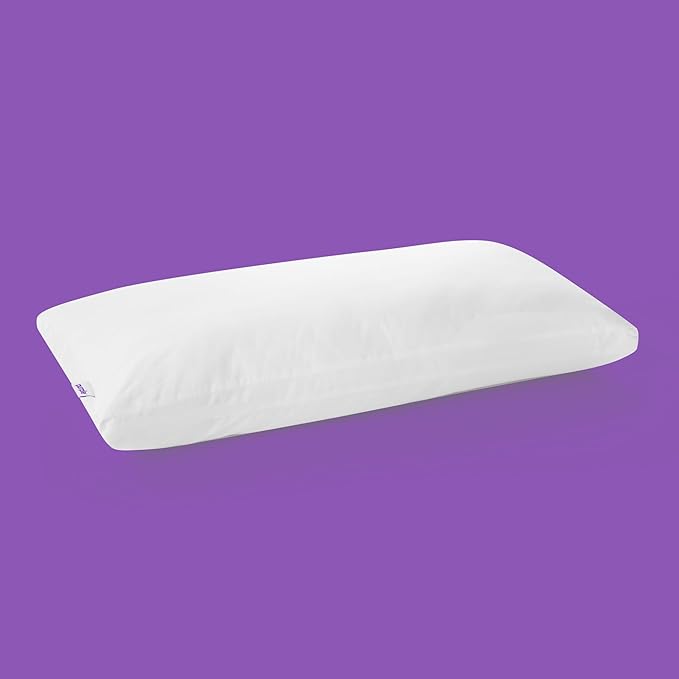 Purple Cloud Pillow - King Size, Hypoallergenic Gel Fiber Fill for Plush, Cloud-Like Comfort - Molds to Support Head & Neck, Won’t Clump or Flatten