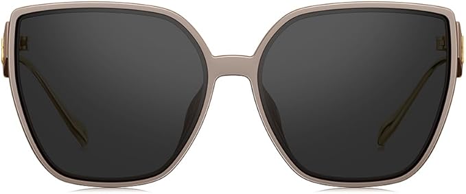 BOLON Women Trendy Cat Eye Polarized Sunglasses, Exclusive Eyewear Brand of EssilorLuxottica