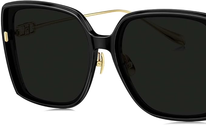 BOLON Women Trendy Elegant Oversized Square Sunglasses, Exclusive Eyewear Brand of EssilorLuxottica