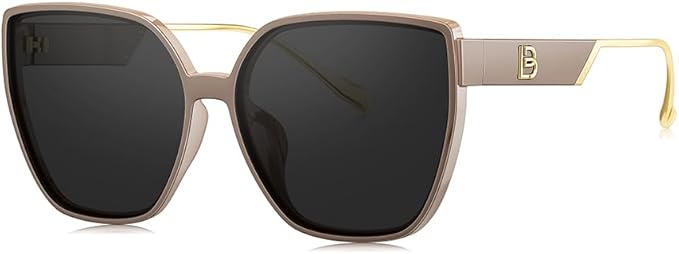 BOLON Women Trendy Cat Eye Polarized Sunglasses, Exclusive Eyewear Brand of EssilorLuxottica