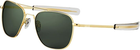 Randolph Eyewear Aviator Sunglasses for Men & Women – Non-Polarized & Polarized Lenses, 23k Gold UV Protection Sunglasses