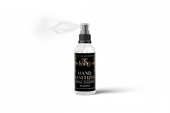 KXNG Cosmetics Travel Size Hand Sanitizer Spray (Pack of 3) | Scented Pocket-Size Mini Hand Sanitizer Spray for On-the-Go Hygiene | Lightweight, Quick-Dry Formula for Everyday Protection | 2oz Each