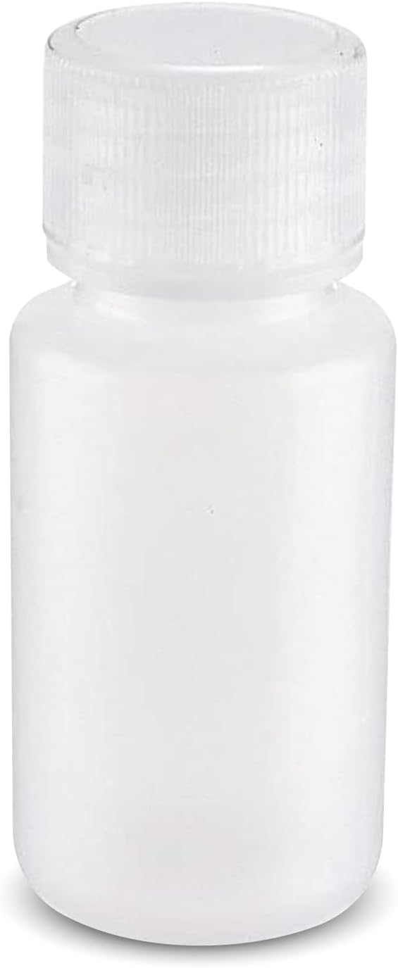 United Scientific™ Leak Proof Travel Bottles for Toiletries - 3 Oz Travel Bottles with Lined Polypropylene Lid - TSA Approved Bottle for Liquids, Clear Small Bottle, Pack of 6