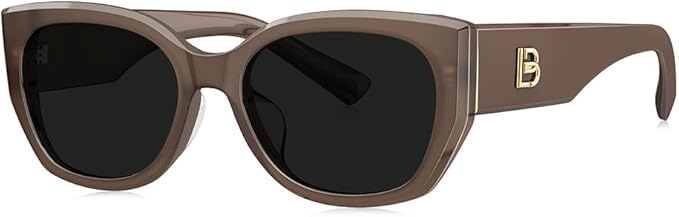 BOLON Women Trendy Cat Eye Polarized Sunglasses, Exclusive Eyewear Brand of EssilorLuxottica