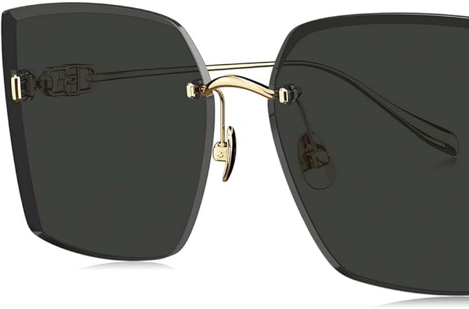 BOLON Women Trendy Elegant Oversized Square Sunglasses, Exclusive Eyewear Brand of EssilorLuxottica