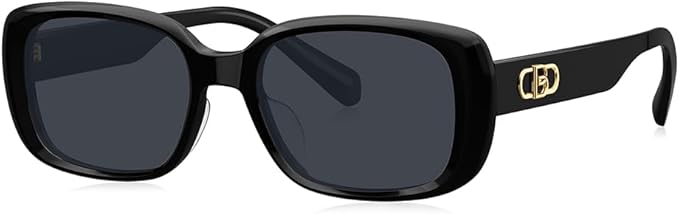 BOLON Men Women Retro 90’s Vintage Y2K Trendy Rectangle Polarized Sunglasses, Exclusive Eyewear Brand of EssilorLuxottica