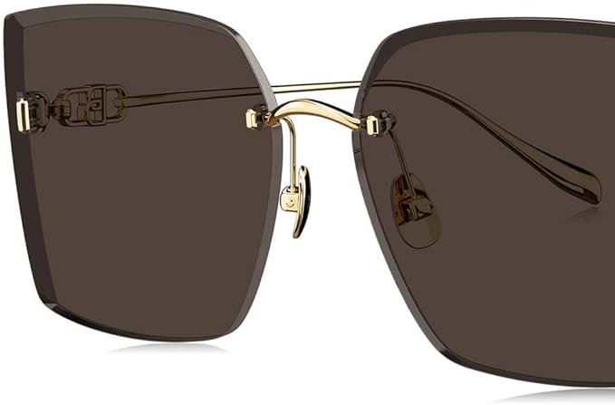 BOLON Women Trendy Elegant Oversized Square Sunglasses, Exclusive Eyewear Brand of EssilorLuxottica