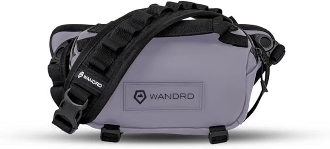 WANDRD ROGUE V1 3L Sling: Compact Camera Sling and Crossbody Bag with Fast Access, 3-Way Carry– Lightweight Everyday Bag Great for Travel, Photography, and Daily Use (Uyuni Purple)