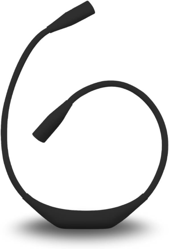 Lumos Knitting Light, Crafter Light Around Neck for Knitters and Crocheters, 3 Colors & Adjustable Brightness. Portable, Wearable, Rechargeable&Long Lasting (Black)