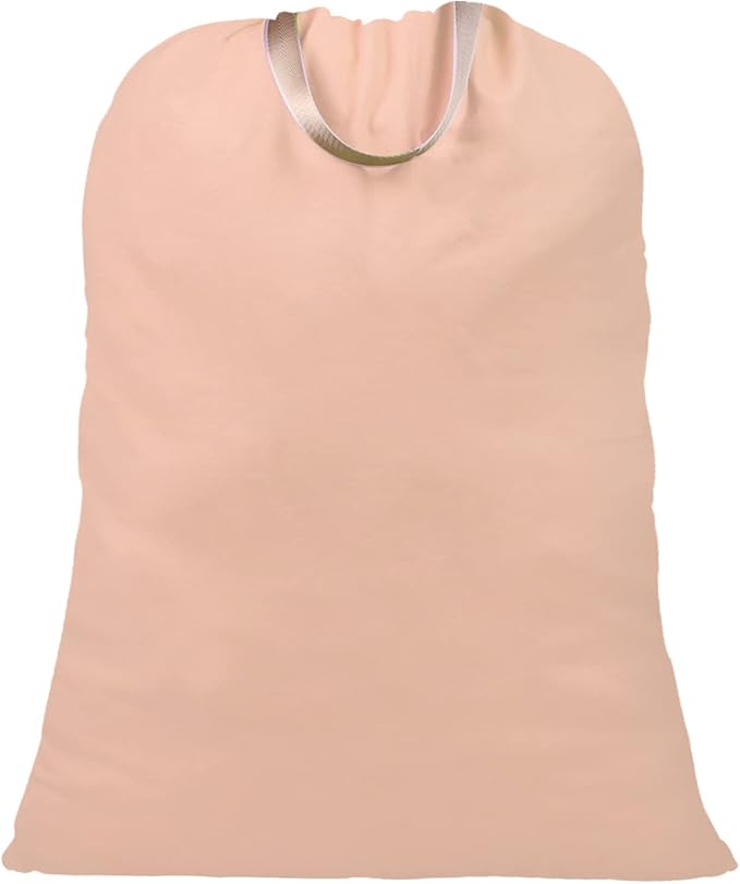 LOLOMLO Extra Large Canvas Laundry Bags with Handles & Drawstring Closure, Heavy Duty Tears Resistant Clothes Storage Travel Bags, Machine Washable Multi Use Laundry Bag liner for Laundry Hamper