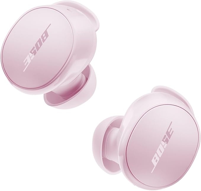 Bose QuietComfort Earbuds - True Wireless Bluetooth Earbuds with Active Noise Cancellation and Mic, USB-C Charging, IPX4 Rating, Up to 8.5 Hours of Playtime, Petal Pink - Limited Edition Color
