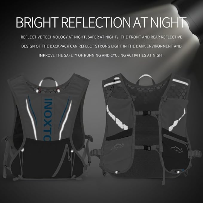 Running Hydration Vest for Men Women Water Backpack for Running 3L Running Hydration Pack for Trail Running Marathon Race Hiking