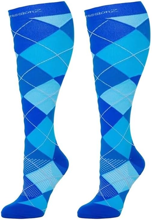 CompressionZ 30-40 mmHg Knee High Compression Socks Men & Women | Support Stockings for Travel, Nurses and Athletes