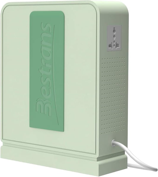 1000W Step Up Transformer 110v to 220v Converter, Heavy Duty Voltage Converter 110v to 220v with Dual Outlets, Overload Protection & Ultra-Quiet Design for Home Appliances,Light Green