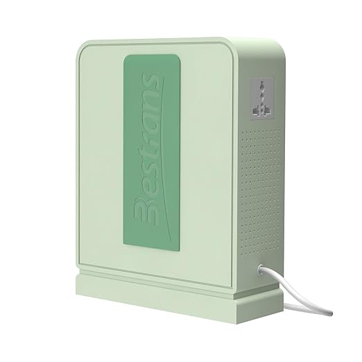 2000W Step Up Transformer 110v to 220v Converter, Heavy Duty Voltage Converter 110v to 220v with Dual Outlets, Overload Protection & Ultra-Quiet Design for Home Appliances, Light Green
