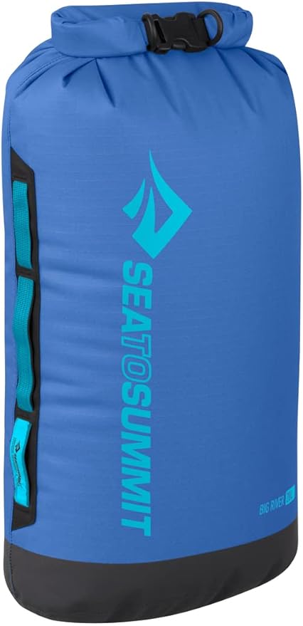 Sea to Summit Big River Dry Bag, Heavy-Duty Dry Storage, 20 Liter, Surf Blue