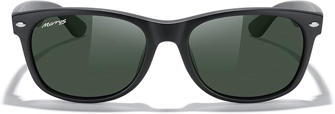 MERRY'S Polarized Unisex Shades Sunglasses for Men and Women Vintage Polarized Sun Glasses Mirror Lens