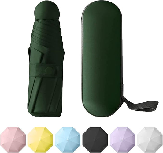 Super Compact Auto Umbrella - Your Lifetime Pocket Companion, UPF 50+ Sun & Rain Protection, Fits Any Purse, Lightweight Travel Essential