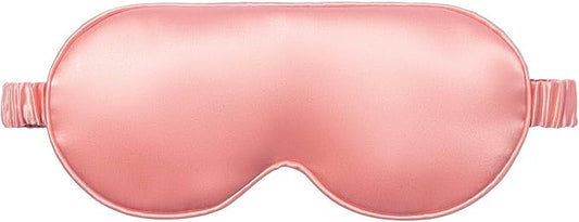 slip Rose Contour Sleep Mask | Pure Silk, 100% Mulberry Silk | Contoured Design for Optimal Light Blocking & Comfort | Soft, Gentle on Skin, Adjustable Strap for Perfect Fit | Ideal for Restful Sleep