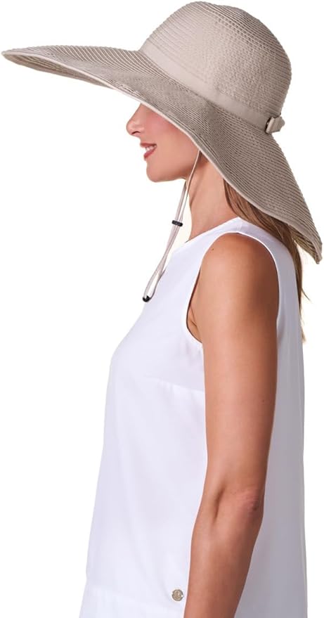 Women's Ultra Wide Sun Hat - UPF 50+ Sun Protection - Shelby