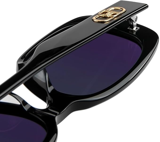 BOLON Men Women Retro 90’s Vintage Y2K Trendy Rectangle Polarized Sunglasses, Exclusive Eyewear Brand of EssilorLuxottica