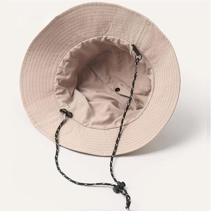 Waterproof Bucket Hat for Women and Men - UV Protection Beach Sun Hat Fishing Safari Boonie Hat Rain Hat Adjustable Packable