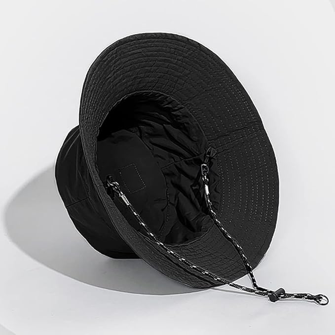 Waterproof Bucket Hat for Women and Men - UV Protection Beach Sun Hat Fishing Safari Boonie Hat Rain Hat Adjustable Packable