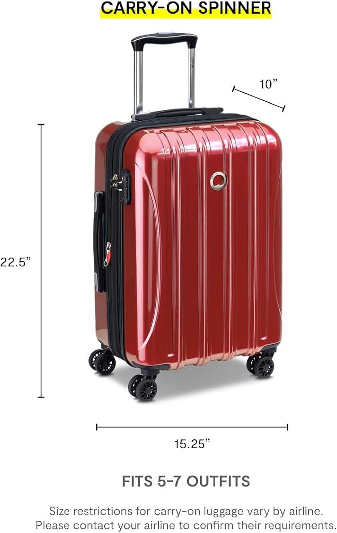 DELSEY Paris Carry-On Domestic, Peony Pink