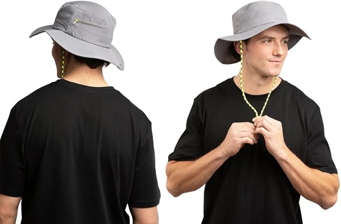 MISSION Cooling Anywhere Boonie Hat - Unisex Wide-Brim Hat for Men & Women - Cools Up to 2 Hours - UPF 50 Sun Protection