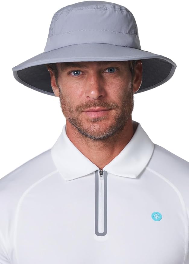 Performance Golf Hat with Wide Brim - UPF 50+ Sun Protection - Fore Golf