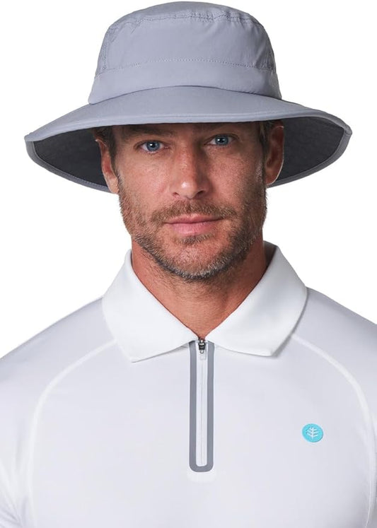 Performance Golf Hat with Wide Brim - UPF 50+ Sun Protection - Fore Golf
