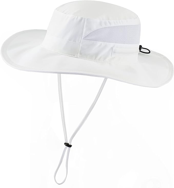 Connectyle Women's UPF 50+ Sun Hat UV Protection Wide Brim Bucket Hat Summer Beach Hats Fishing Hiking Outdoor Safari Hats