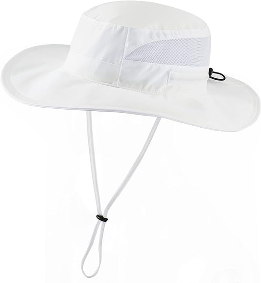 Connectyle Women's UPF 50+ Sun Hat UV Protection Wide Brim Bucket Hat Summer Beach Hats Fishing Hiking Outdoor Safari Hats
