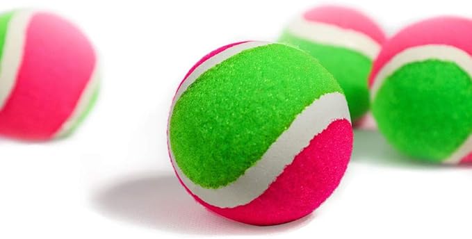 Ayeboovi Replacement Sticky Balls, 4 Packs, 2.6 Inch Diameter, Suitable for Toss and Catch Game