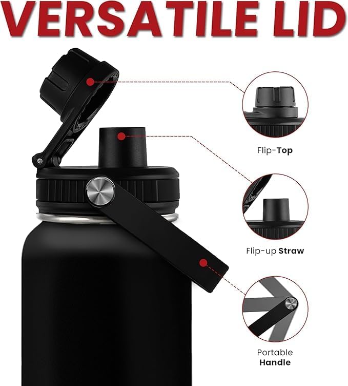 Sport Coach Insulated Engraved Stainless Steel Water Bottle 32oz, Best Coach Ever, Vacuum Chug Lid Travel Tumbler For Men Friends Coaches, Gift for Birthday Christmas