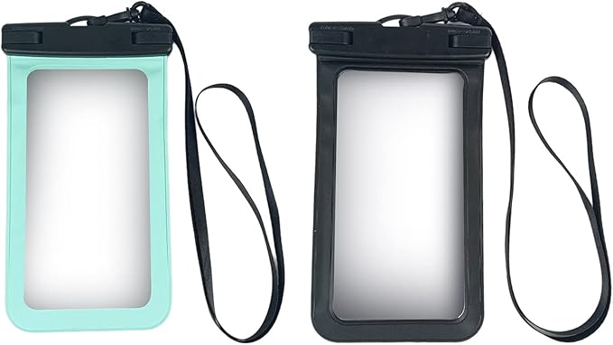 Underwater Protective Pouch Diving Case with Lanyard Transparent Phone Dry Bag for Swiming Beach Surfing Camping Hiking Protective Cover