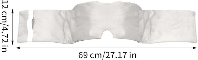 Eye Covers for Sleeping, Breathable Material, 69x12cm, Travel Sleep Eye Cover, Blackout Sleep Protector, Adjustable Design, for Games Holiday Birthday Party Home