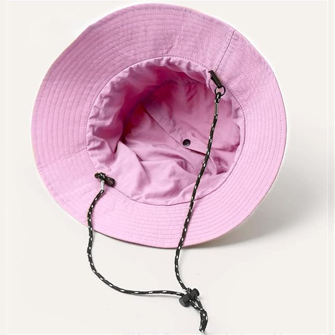 Waterproof Bucket Hat for Women and Men - UV Protection Beach Sun Hat Fishing Safari Boonie Hat Rain Hat Adjustable Packable