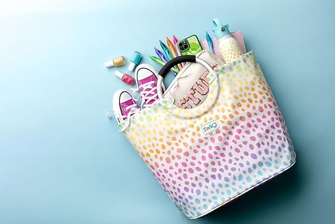 Swig Life Loopi Tote Bag, Large, Lightweight, Waterproof Beach and Utility Bag