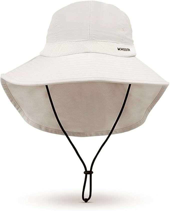 Cooling Sun Defender Sun Hat, UPF 50 UV Protection for Men Women, Wide Brim Outdoor Hat for Hiking, Fishing, Beach, Gardening