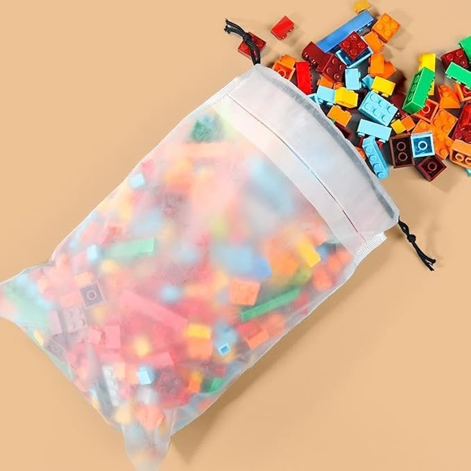 Durable Shoe Bag, 5 Counts/set Portable Dustproof & Waterproof Drawstring Pouch, Shoe Storage Bag for Men & Women, Travel & Golf Accessories, Shoes Bag