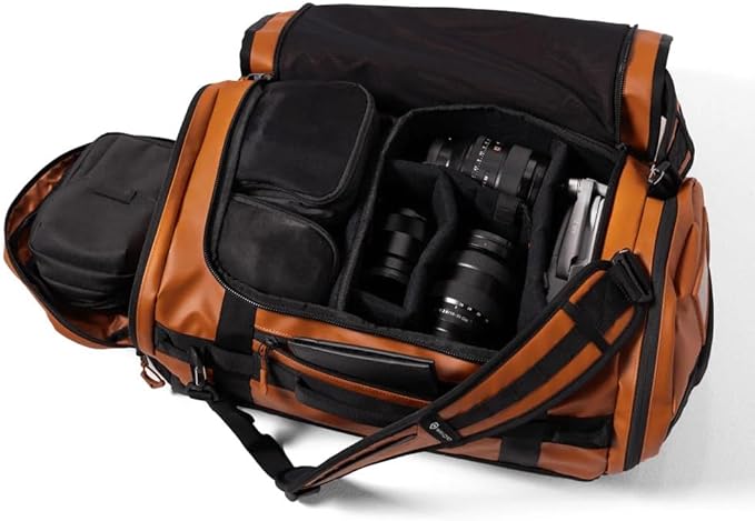 WANDRD CARRYALL 60L Sedona Orange - Perfect Travel Essentials duffel Bag: Versatile for Traveling, Ideal Vacation & Everyday Travel Bag