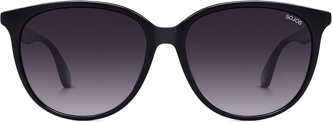 SOJOS Square Polarized Sunglasses for Women Men Vintage Style Larger Fit Shades SJ2642
