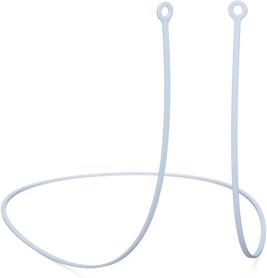 CURVD Earplug Lanyard, Soft Durable Flexible Premium Silicone Cord | Works with Most Earplugs w/Removable Tips Compatible with CURVD Everyday, Loop Quiet/Engage/Experience, Vibes and More - 26 Inches