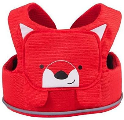 Trunki Toddler Leash - Fuss Free Toddler Walking Reins & Kids Safety Harness | Baby Leash for Kids – Felix Fox (Red)