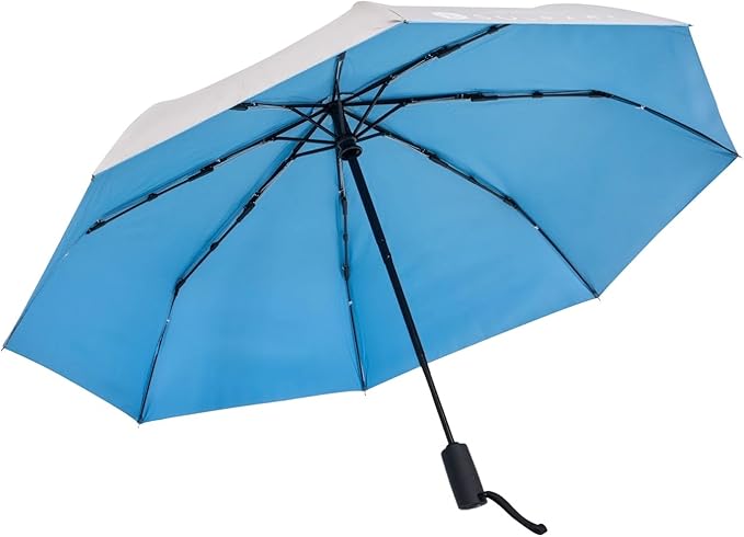 Solbari Compact Sun Protective Umbrella UPF 50+ UV Protection, Ultra-Light & Travel-Friendly, Reflective Sun Protection for Beach, Picnics, & Outdoor Festivals