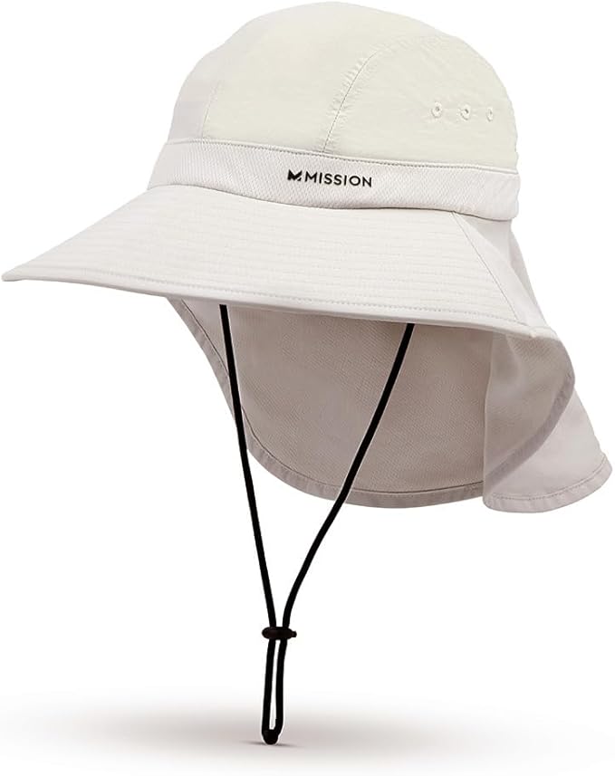 Cooling Sun Defender Sun Hat, UPF 50 UV Protection for Men Women, Wide Brim Outdoor Hat for Hiking, Fishing, Beach, Gardening
