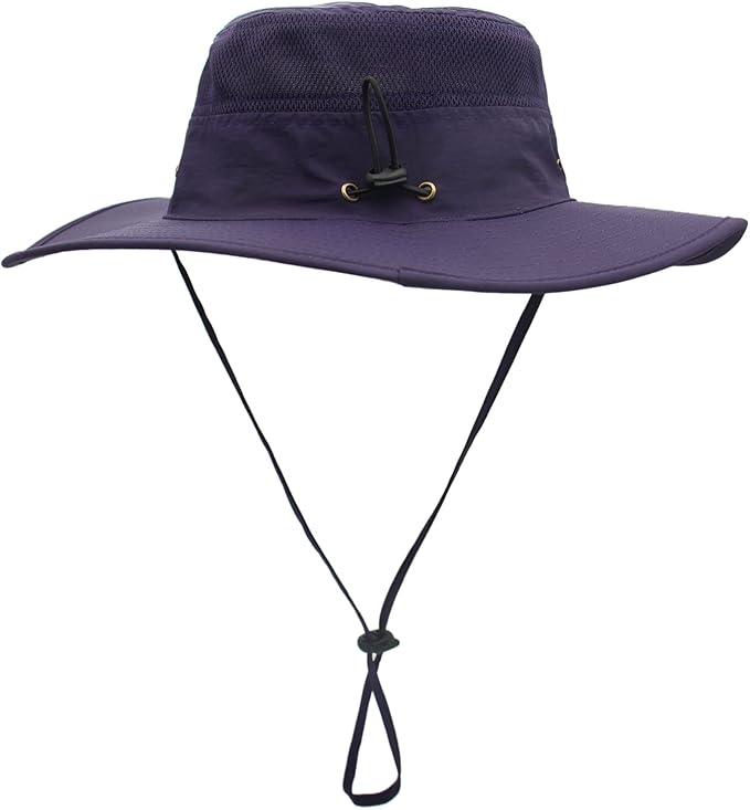 Home Prefer UPF 50+ Men's Sun Hat Wide Brim Bucket Hat UV Protection Hat for Mens Womens Beach Safari Gardening Golf Fishing
