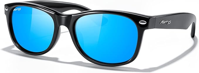MERRY'S Polarized Unisex Shades Sunglasses for Men and Women Vintage Polarized Sun Glasses Mirror Lens